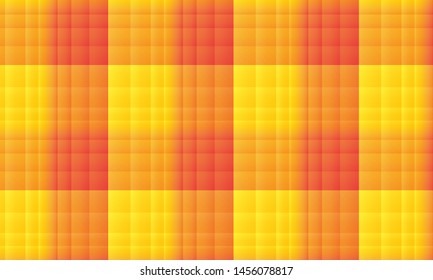 Plaid Checkered Fabric Pattern. Background Vector