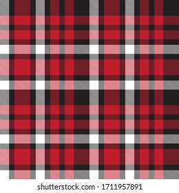 Plaid, checkered, tartan seamless pattern suitable for fashion textiles and graphics