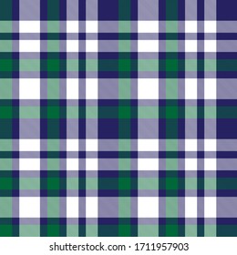 Plaid, checkered, tartan seamless pattern suitable for fashion textiles and graphics