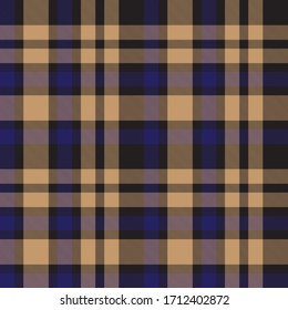 Plaid, checkered, tartan seamless pattern suitable for fashion textiles and graphics