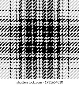 Plaid checkered tartan seamless pattern suitable for fashion textiles and graphics design.