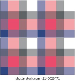 Plaid, checkered, tartan seamless pattern, suitable for fashion textiles and graphics