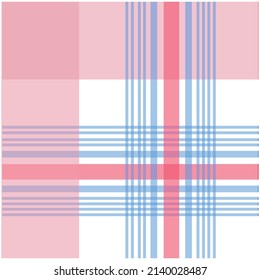 Plaid, checkered, tartan seamless pattern, suitable for fashion textiles and graphics
