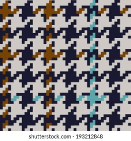 Plaid checkered,dog tooth pattern
