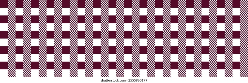 Plaid chocolate cosmo seamless pattern, gingham, texture, repeating wallpaper