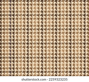 Plaid cloth, brown, lines arranged in a grid