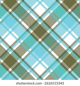  A plaid design commonly found in casual and outdoor apparel.