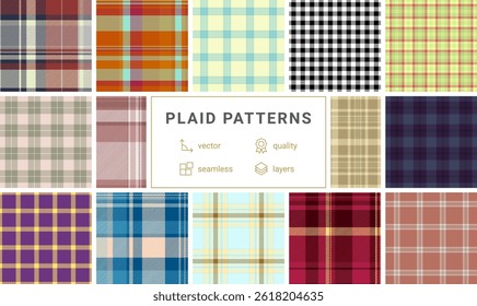 Design de tecido xadrez com cheques coloridos e listras, ideal para impressões têxteis, papel de parede ou moda na moda.
