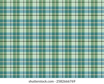 Plaid Fabric Pattern Background Vector