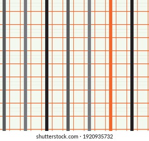 plaid fabric pattern design scetch
