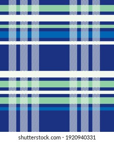 plaid fabric vector pattern design