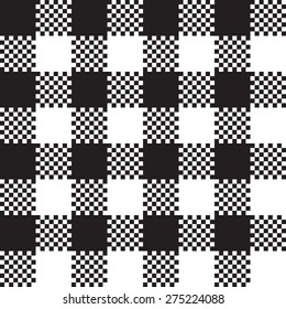 Plaid fashion wallpaper vector seamless pattern