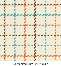 Plaid fashion wallpaper vector seamless pattern