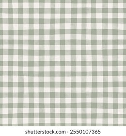 Plaid Gingham, patrón a cuadros, patrón sin costuras de Gingham, textil a cuadros. Tela sin costuras. Gingham sin costuras, efecto textura. Diseño de dibujo de mano para proyecto, tela, moda, decoración del hogar, vintage, textiles