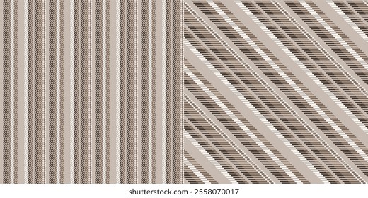 Plaid Gingham, Plaid pattern, seamless Gingham pattern, check textile. Seamless fabric. Seamless gingham, in peach fuzz shades, texture effect. Hand drawn designs for projects, fabrics, decorations or