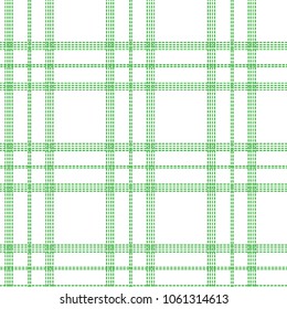 plaid green line tee illustration art vector