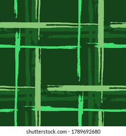 Tapado. Grunge fondo con rayas. Textura abstracta con pinceles horizontales y verticales. Moto de Grunge Scribbledo para impresión, tela, textil. Ornamento escocés. Textura vectorial.