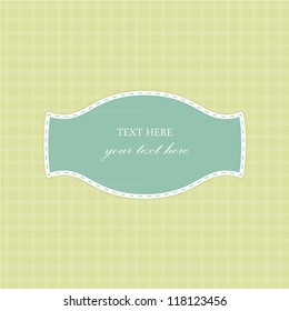Plaid Invitation Design