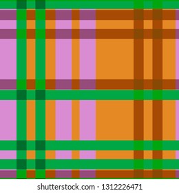Plaid kitchen vector seamless pattern