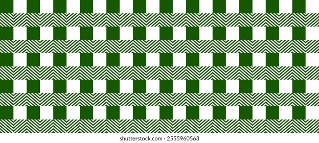Plaid lincoln green seamless pattern, gingham, texture, repeating wallpaper
