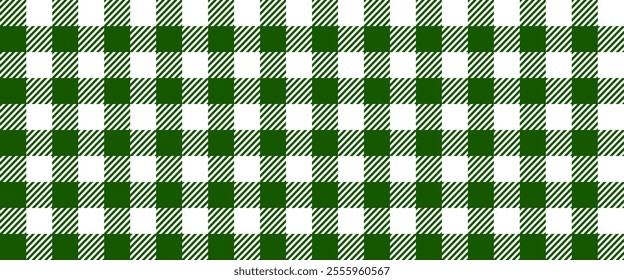 Plaid lincoln green seamless pattern, gingham, texture, repeating wallpaper
