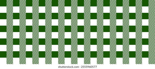 Plaid lincoln green seamless pattern, gingham, texture, repeating wallpaper

