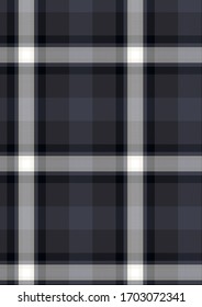 Plaid material, Seamless Pattern, Vector sketch