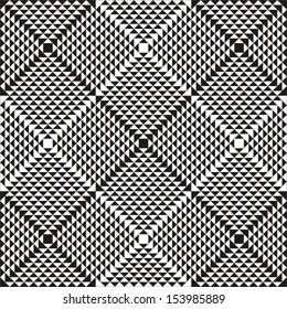 plaid monochrome geometric pattern