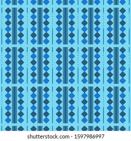 Plaid pattern with blue classic color. textile manufacturing