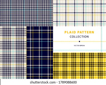 Colección de patrones de plástico, con un conjunto amarillo y azul profundo. Patrones de precisión de alta calidad