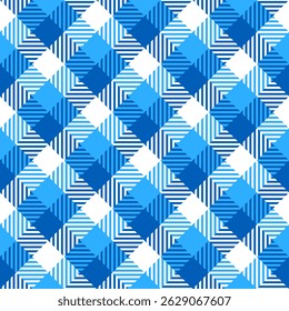 Diseño de patrón a cuadros. fondo de tartán para la decoración. Ilustración vectorial