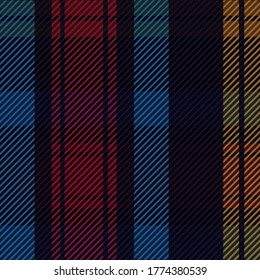 Plaid pattern design vector illustration. Texture for shirt, clothes, dresses and other textile design