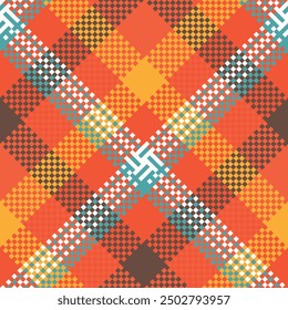 Plaid pattern geometric seamless design.fabric textile gingham tartan stewart scottish tweed argyle duvet tile.background kilt wool scarves stripes