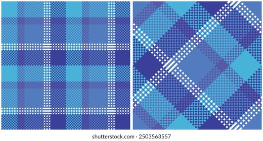 Patrón de cuadros geométrico diseño sin costuras. tela textil gingham tartán stewart escocés tweed argyle edredón tile.background kilt bufandas de lana rayas