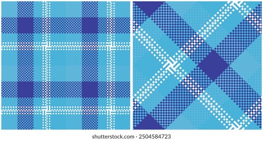 Patrón de cuadros geométrico diseño sin costuras. tela textil gingham tartán stewart escocés tweed argyle edredón tile.background kilt bufandas de lana rayas