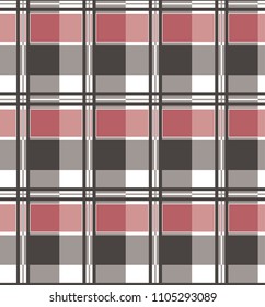 Plaid pattern with lines for textile pattern,fashion print (from my plaid pattern collection)