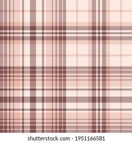 Plaid pattern ombre large in light pink. Seamless classic tartan check vector design for spring summer scarf, blanket, throw, duvet cover, other modern everyday casual fashion or home textile print.
