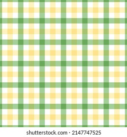 Plaid pattern pastel color tablecloth