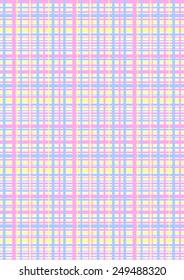 Plaid pattern in pastel colors in a portrait format