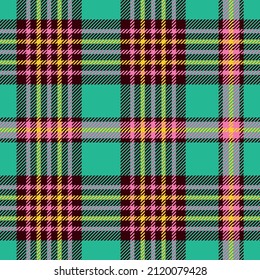 plaid pattern pink black. yellow