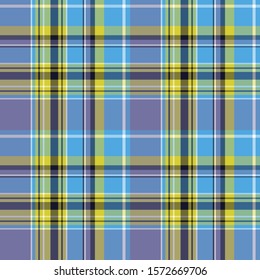 Plaid pattern for print (textile, wrapping, wallpaper). Checkered tartan fabric texture. Symmetric and asymmetric geometric background. EPS10 vector