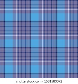 Plaid pattern for print (textile, wrapping, wallpaper). Checkered tartan fabric texture. Symmetric and asymmetric geometric background. EPS10 vector