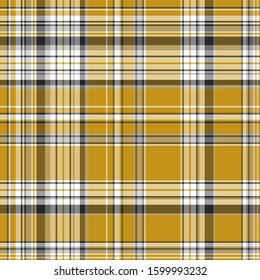 Plaid pattern for print (textile, wrapping, wallpaper). Checkered tartan fabric texture. Symmetric and asymmetric geometric background. EPS10 vector