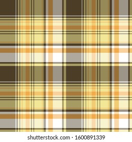 Plaid pattern for print (textile, wrapping, wallpaper). Checkered tartan fabric texture. Symmetric and asymmetric geometric background. EPS10 vector