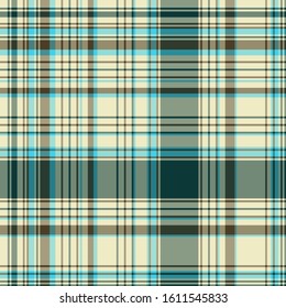 Plaid pattern for print (textile, wrapping, wallpaper). Checkered tartan fabric texture. Symmetric and asymmetric geometric background. EPS10 vector