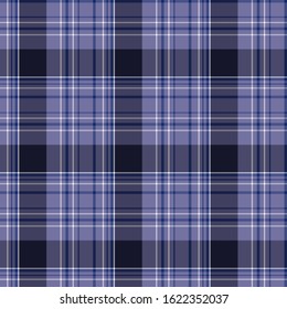 Plaid pattern for print (textile, wrapping, wallpaper). Checkered tartan fabric texture. Symmetric and asymmetric geometric background. EPS10 vector