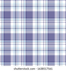 Plaid pattern for print (textile, wrapping, wallpaper). Checkered tartan fabric texture. Symmetric and asymmetric geometric background. EPS10 vector