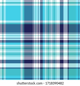Plaid pattern for print (textile, wrapping, wallpaper). Checkered tartan fabric texture. Symmetric and asymmetric geometric background. EPS10 vector
