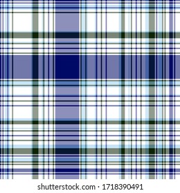 Plaid Muster für Druck (Textilien, Umhüllung, Tapete). Schachte Textur aus karierten Stoffen. Symmetrischer und asymmetrischer geometrischer Hintergrund. EPS10-Vektor