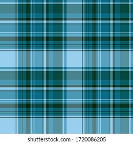 Plaid pattern for print (textile, wrapping, wallpaper). Checkered tartan fabric texture. Symmetric and asymmetric geometric background. EPS10 vector